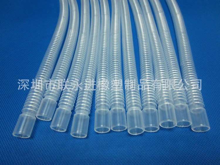 PTFE/FEP波紋管 鐵氟龍波紋管 通液體時可彎不扁 透明波紋管