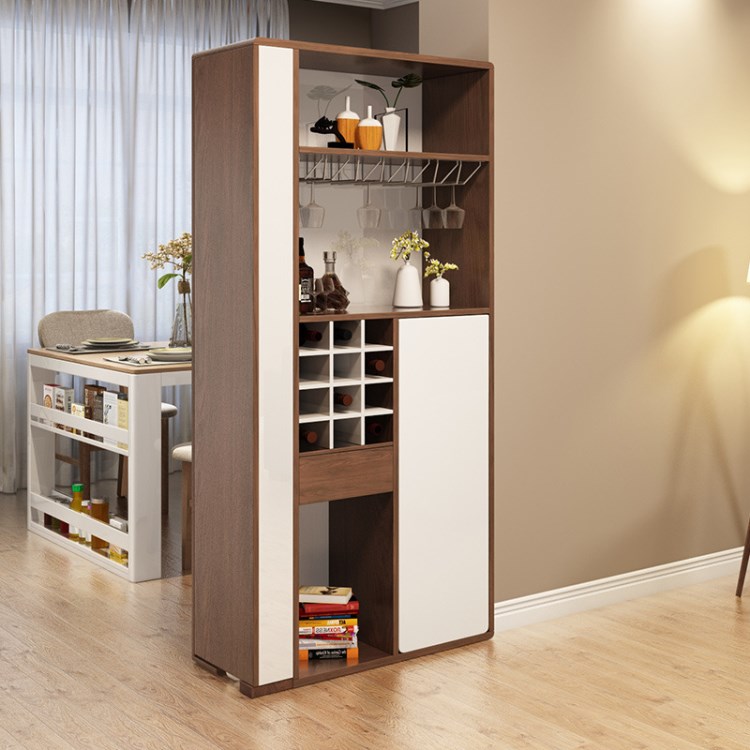 現(xiàn)代簡(jiǎn)約可折疊伸縮小吧臺(tái)桌客廳酒柜家用玄關(guān)柜隔斷柜門廳柜