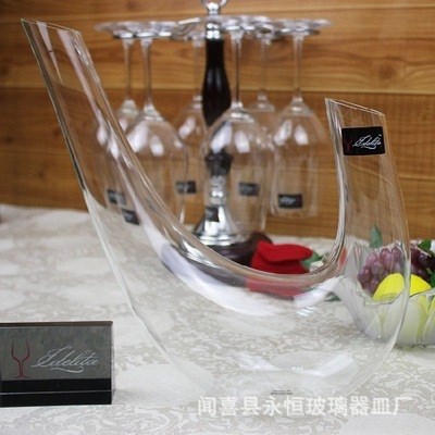 EDELITA无铅水晶1500ML醒酒器 分酒器 倒酒器酒具 品酒师醒酒器