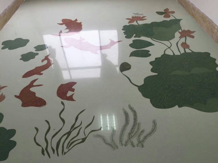 艺术地坪漆水泥基地坪漆花纹地坪漆水墨地坪漆图案地坪