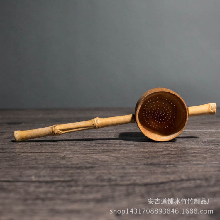 竹根茶漏 批發(fā)過濾器 茶道配件 茶寵  竹工藝品 一件代發(fā)