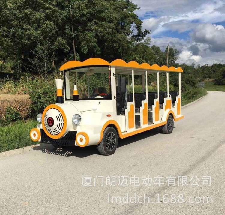 朗邁14座無軌小火車 廈門仿古觀光小火車 福建電動(dòng)小火車供應(yīng)商