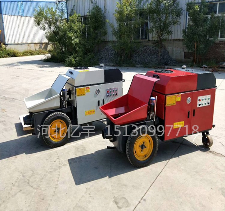 建筑機(jī)械液壓二次構(gòu)造主泵 臥式輸送泵 液壓砂漿輸送泵