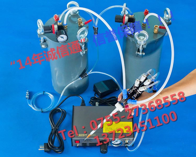 【經濟型】雙液混膠機.現用現混,配比混合穩定,定量,免清洗.