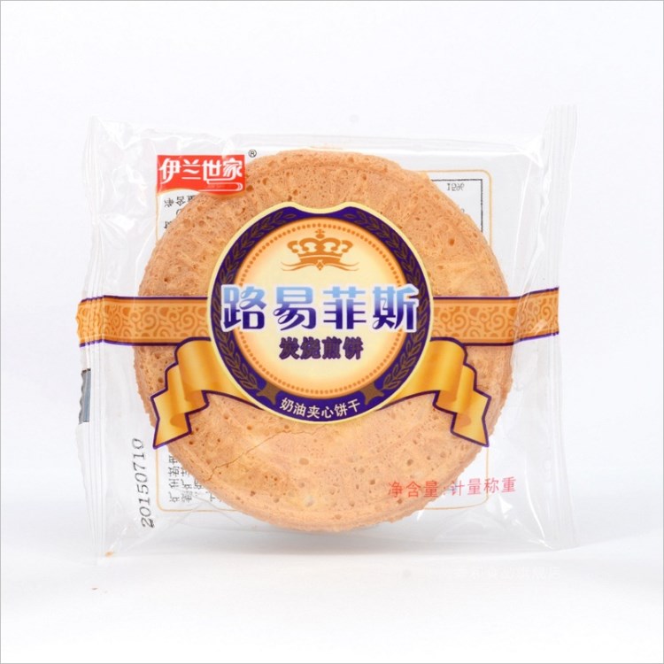 伊兰世家炭烧煎饼 2.5斤 路易菲斯薄饼香脆可口上海特产零食品