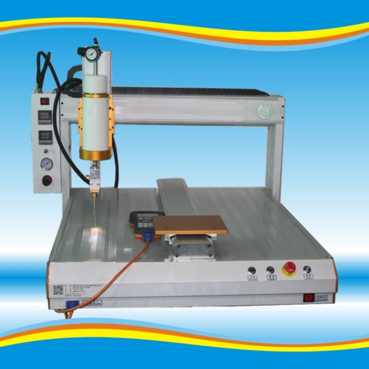東莞點膠機廠家批發(fā)三軸加熱全自動滴膠涂膠機 行程可定制
