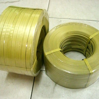 佛山厂家直销黄色pp手打带 手动打包带 包装带650米10kg/卷
