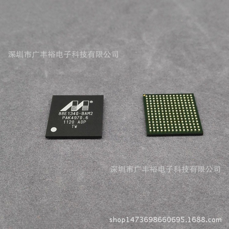 88E1340-A0-BAM2C000 Marvell原裝 主營通訊IC存儲器單片機等