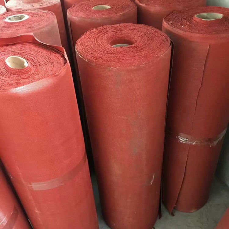 爆款 玻璃纖維布 耐高溫防火布 擋煙垂壁布 電焊遮擋硅膠布