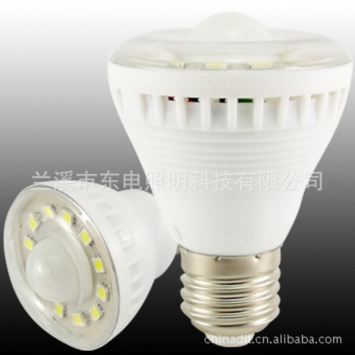 3W 12LED 感應(yīng) 燈泡led球泡燈感應(yīng)節(jié)能燈 走廊樓道人體感應(yīng)燈