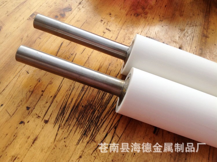 供應耐高溫硅膠滾筒 防粘膠輥加工