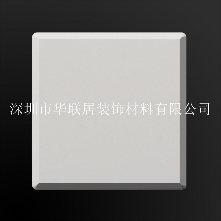 【華聯居】白色人造石 亞克力板材 深圳人造石加工