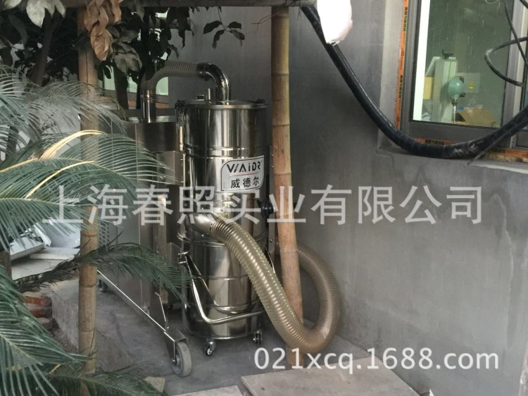 车间用大吸力工业吸尘器沈阳重型工业车间废料废渣吸尘机WX100/40