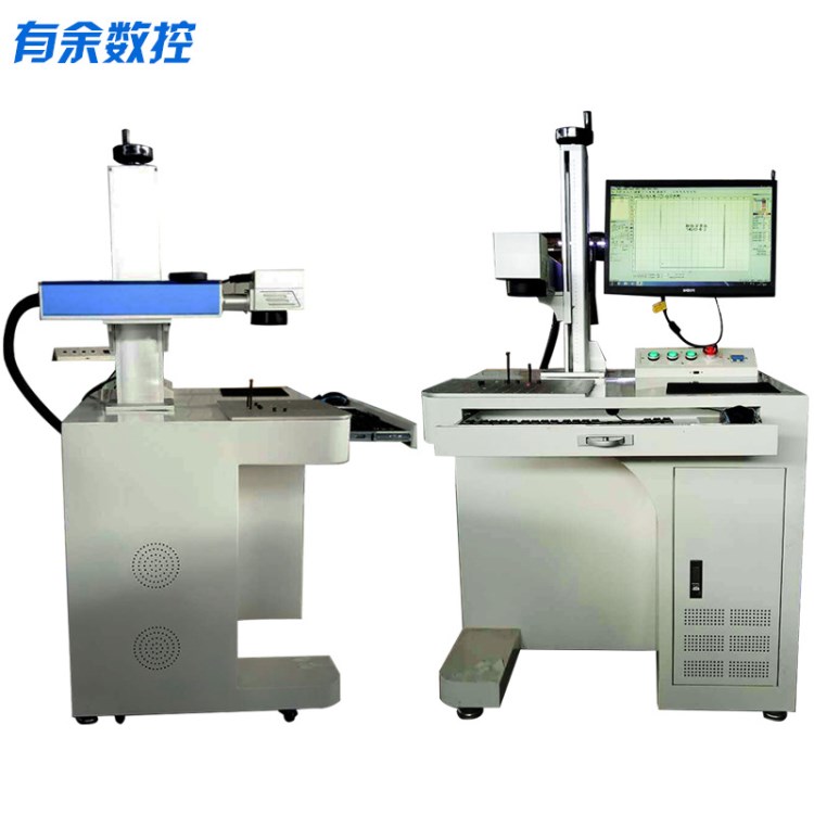 金屬激光打標(biāo)銘牌生產(chǎn)日期打碼 刻字機(jī)端泵塑料co2包裝盒打標(biāo)機(jī)