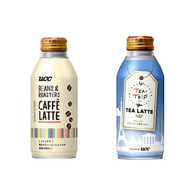 日本優(yōu)西西UCC 紅茶拿鐵 / 咖啡拿鐵 鋁罐拿鐵飲料 375ml