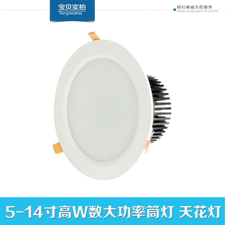 90W防眩天花燈 LED珠寶照明燈具 95瓦大廳吸頂天花燈