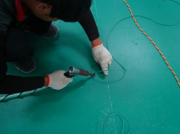 廈門耗靜電PVC塑膠卷材施工漳州機房導靜電PVC片材