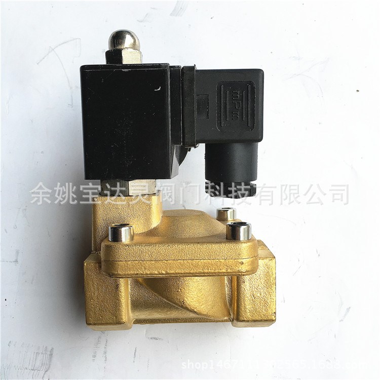 SLP系列先導(dǎo)式 黃銅 常閉型 水/氣/油用 DN15-50高壓電磁閥