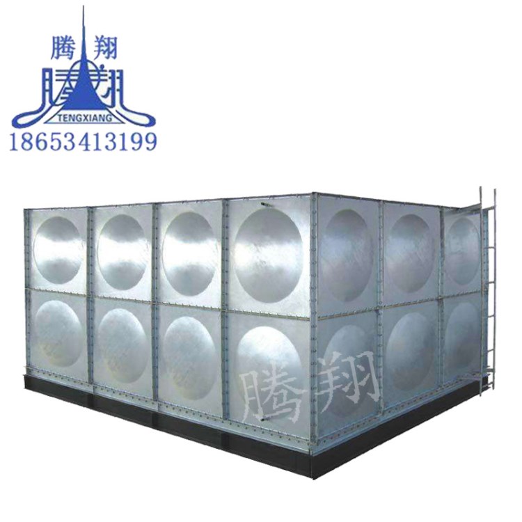 鍍鋅水箱 鍍鋅鋼板水箱屋頂樓頂用消防生活用熱鍍鋅鋼板水箱價格