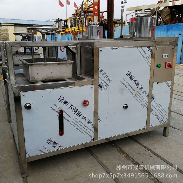 廠家供應量雙缸豆腐機 大型豆腐生產線廠價直銷質量