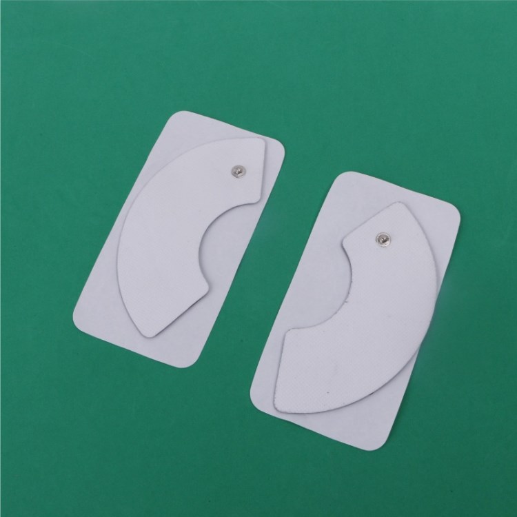 批發儀貼片 U形紐扣式醫用按摩器電極片無紡布電極片 廠家