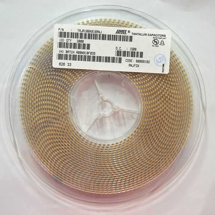 SMD貼片鉭電容 3216 A型 2.2UF 6.3V 環(huán)保無鉛 原裝