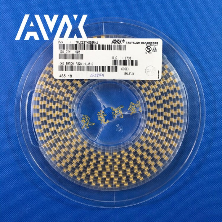 代理AVX KEMET贴片钽电容（AVX KEMET授权代理商)47UF 10V 3528