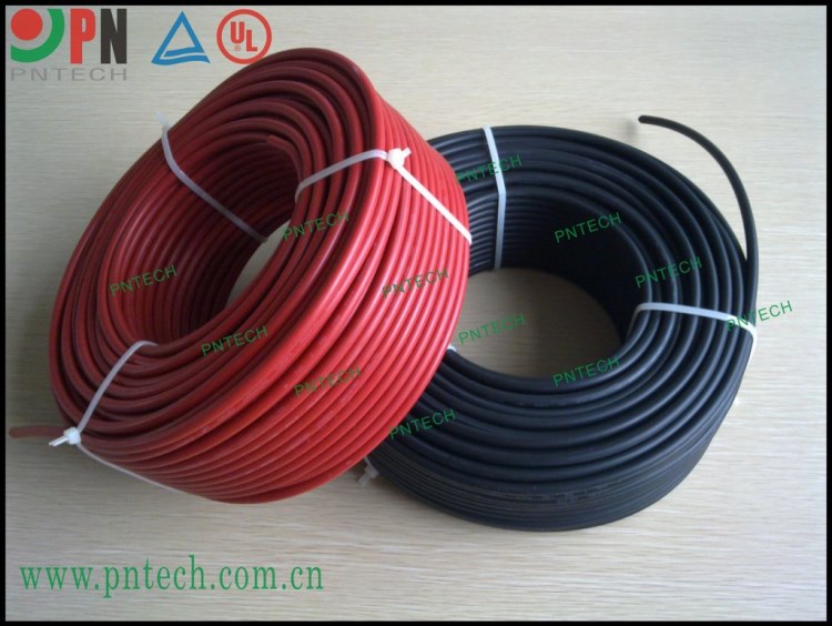 廠家定制：TUV太陽能光伏電纜（多色譜）PV1-F1*6mm2PV cable