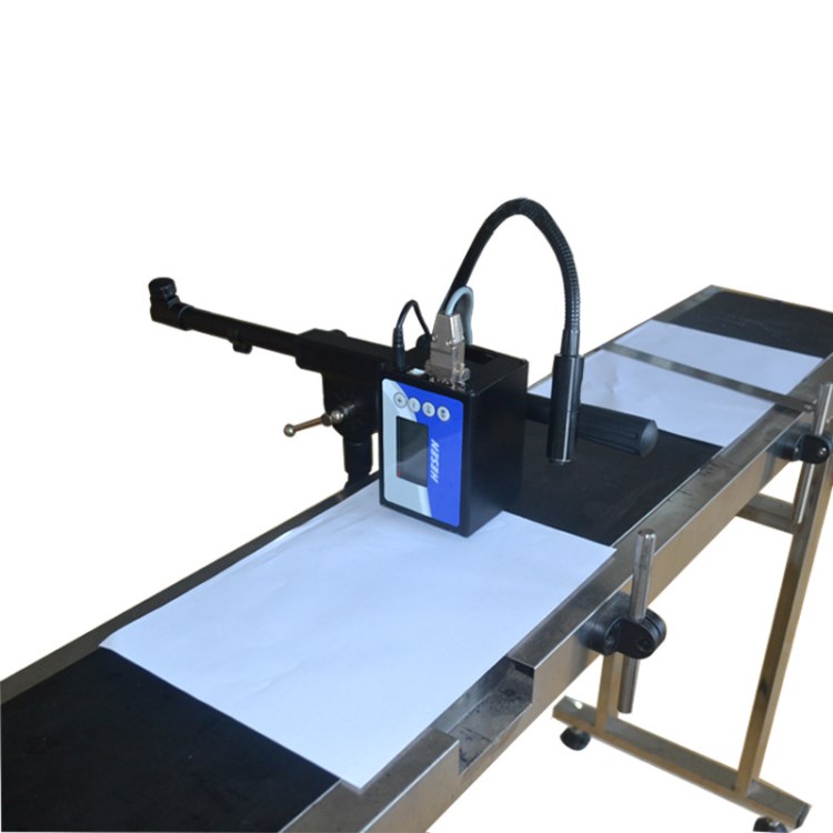 禾森h(huán)S-520在線全自動噴碼機打生產(chǎn)日期條形碼二維碼廠家直銷