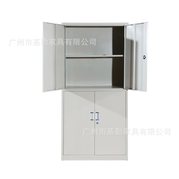 4門四門鐵皮文件器械柜辦公資料柜財務儲物員工檔案柜加厚帶鎖柜