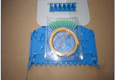 廠家直銷光纖12芯一體化托盤熔接盤 終端盒