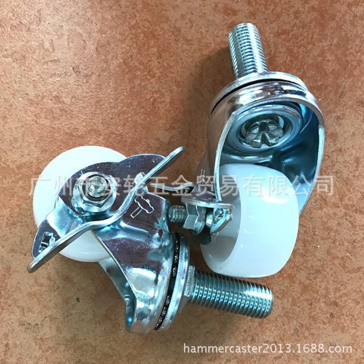 日本Hammercaster 413SA-N 50mm 絲桿帶剎日式系列車輪 腳輪