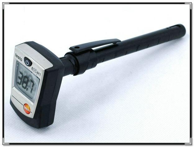 德圖 testo 605H2  藍牙溫濕度計 無線迷你管道式溫濕度測量儀