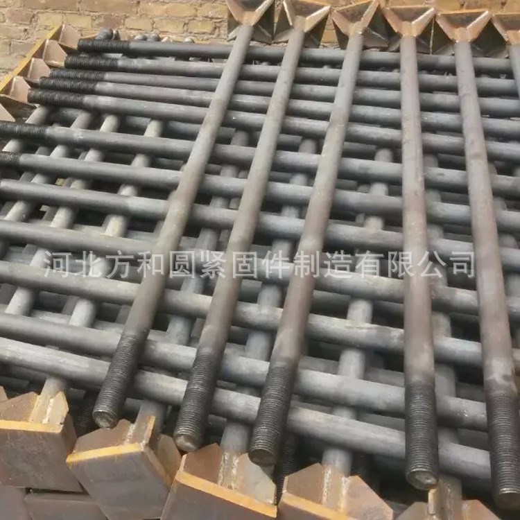 廠家直銷生產 焊板地腳螺栓 建筑地腳螺絲預埋件 m36型號