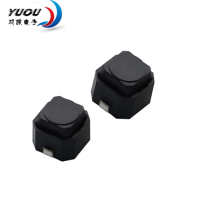 6&times;6防水輕觸開關 經久耐用防水硅膠 無聲按鍵開關羽歐廠家直銷