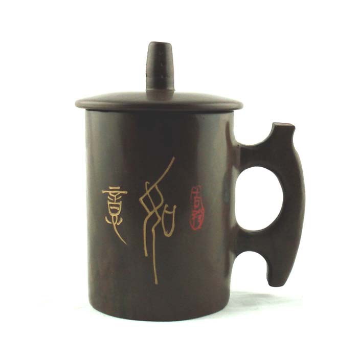 木魚石茶杯 養(yǎng)生杯 杯子 吉祥如意杯