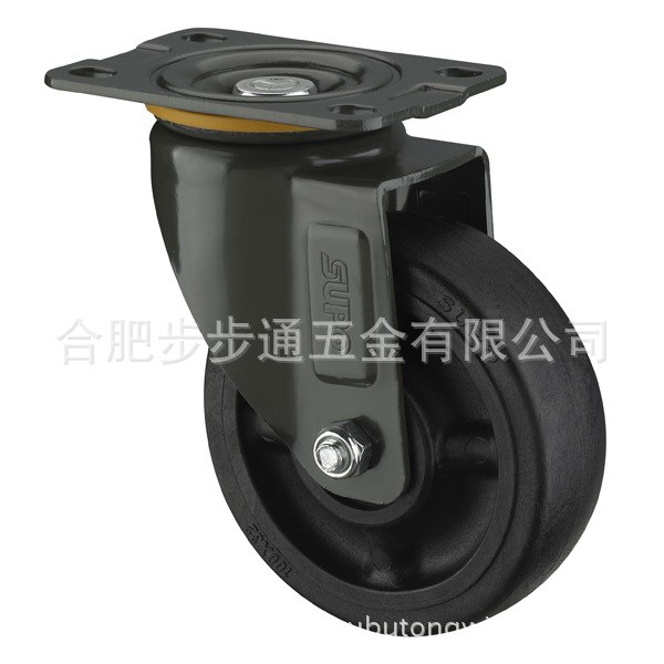 批發腳輪SUPO向榮耐高溫耐磨尼龍萬向輪工業機械滾輪推車輪子