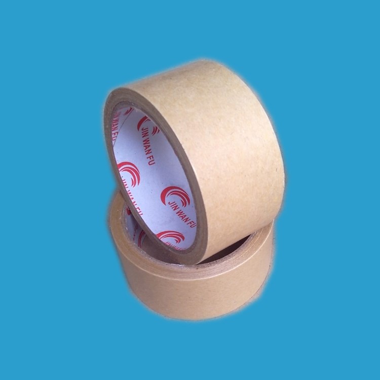 高粘手撕膠布 封箱帶相框手撕定做免水牛皮紙膠帶 廠家直銷