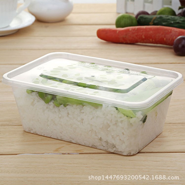 廠家直銷長方形一次性餐盒批發(fā) 加厚透明環(huán)保塑料盒可定制