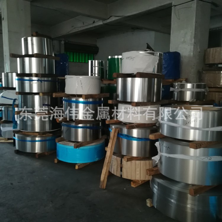 無磁鍍鎳SUS304不銹鋼帶  不銹鋼沖壓帶 0.03mm超薄304不銹鋼卷帶