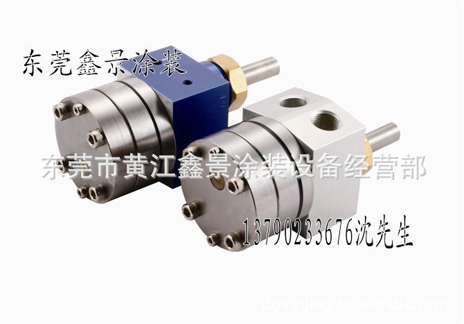 DISK圓盤型自動(dòng)靜電噴涂機(jī)專用齒輪泵浦/齒輪泵/自動(dòng)吸油泵