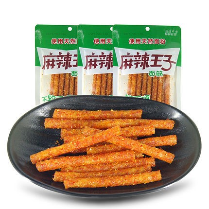 麻辣子面筋56g湖南風(fēng)味麻辣素零食大禮包 批發(fā)休閑麻辣零食