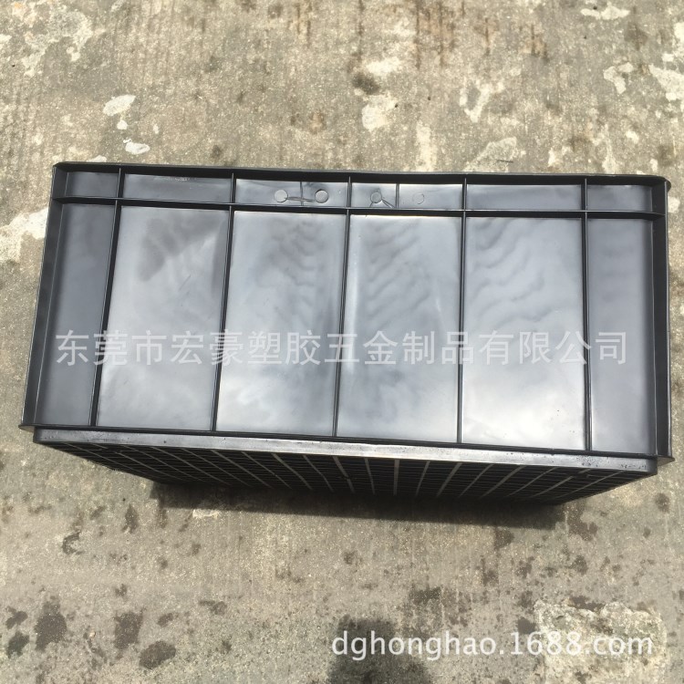 供應 PP防靜電周轉箱 黑色導電塑料箱 運輸收納塑膠箱