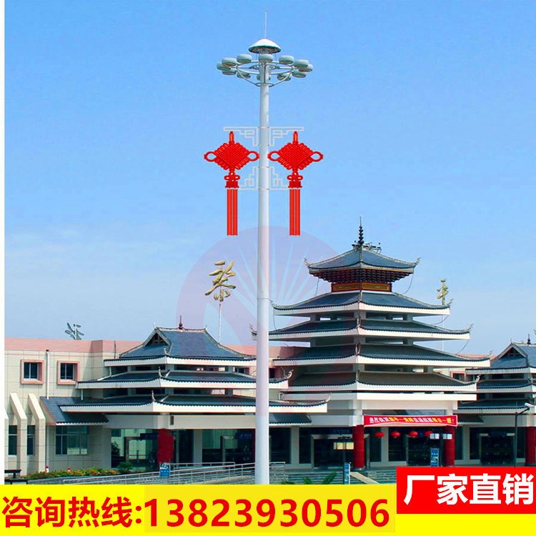 古鎮路燈廠家直供15米-35米高桿燈 3000w服務區照明燈，廣場高桿