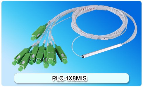 PLC光纖分配器 一進八出機架式光分路器PLC-1X8MIS