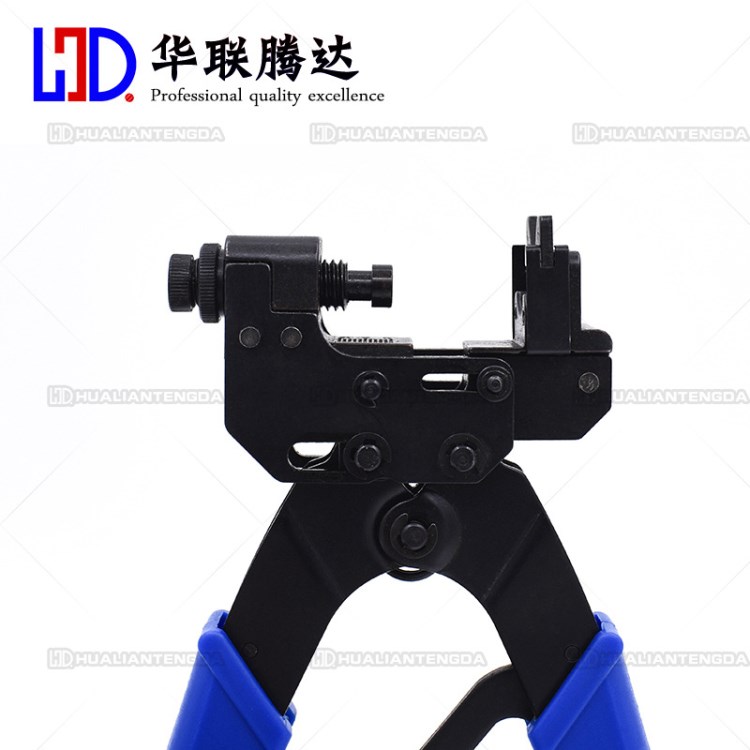 多功能網(wǎng)絡鉗 壓接F/BNC/RCA連接器 RG59/6 CCTV/CATV 線纜工具