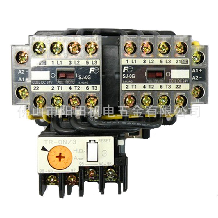 日本富士可逆電磁接觸器SJ-OGRM，DC24V