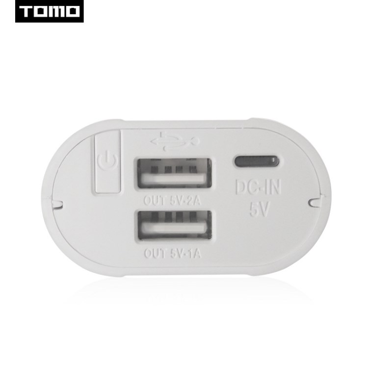 TOMO移動電源盒子T2 iPhone輸入 智能移動電源 充電寶 外貿爆款