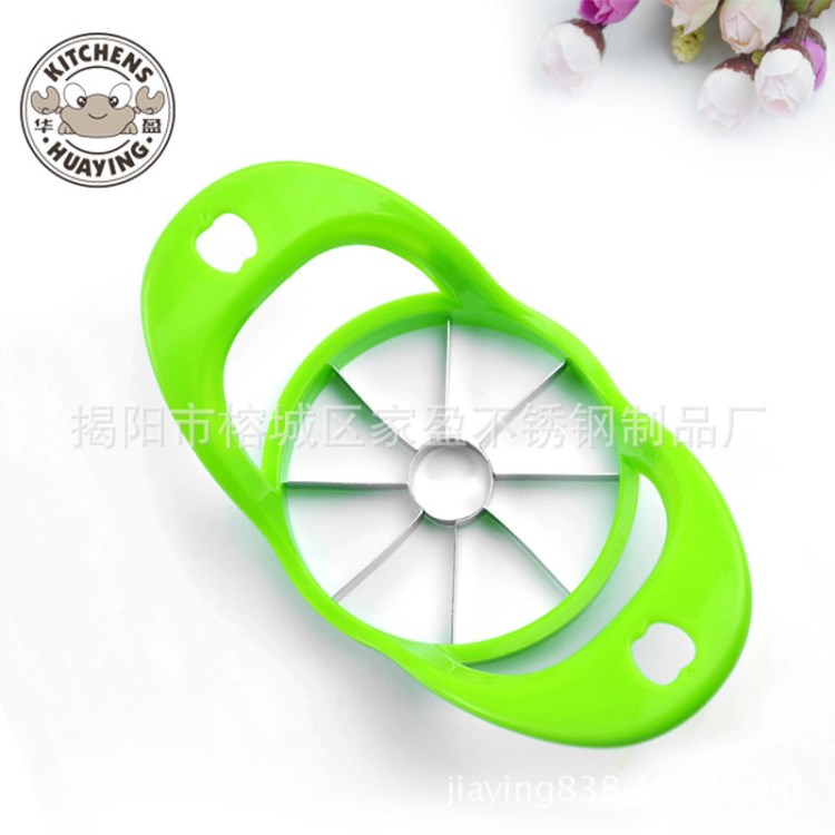 創意廚房神器 不銹鋼分割去核去芯工具 水果切割器 蘋果分割切片