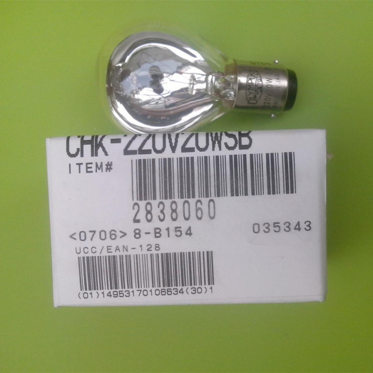 Olympus奧林巴斯CHK-220V20WSB半邊水銀顯微鏡燈泡